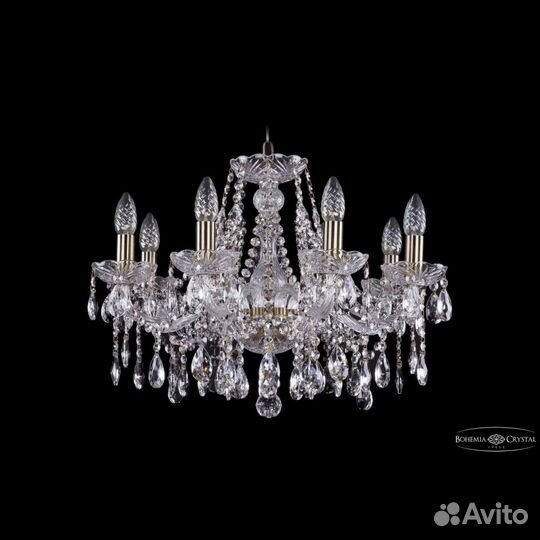 Люстра хрустальная 1413/8/200v Pa Bohemia Ivele Cr