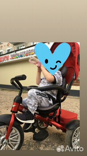 Детский трехколесный велосипед bentley