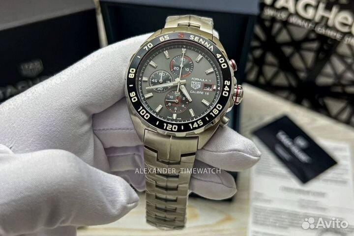 Тяжелые мужские часы Tag Heuer Formula 1