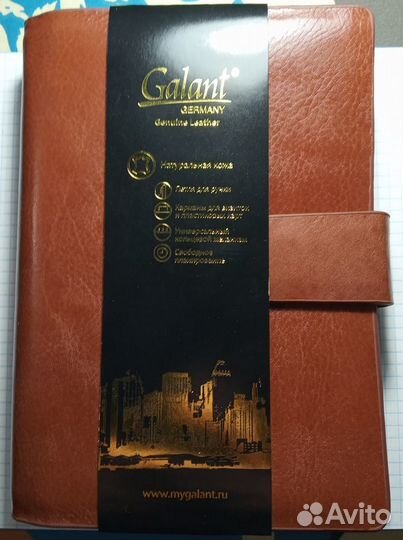 Блокнот Органайзер из натуральной кожи
