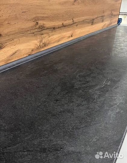 Кухонный гарнитур Монза 2,2 метра Белый/графит