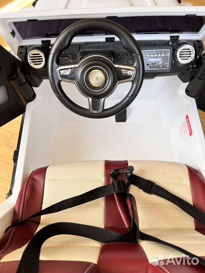 Детский электромобиль jeep wrangler