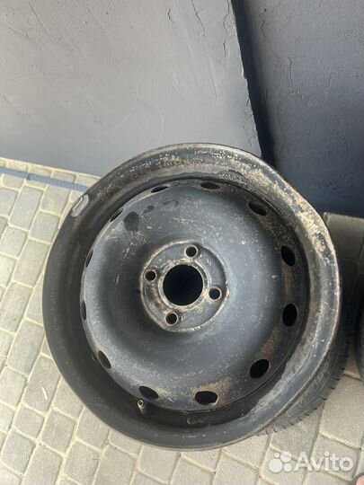 Штампованные диски r15 4x100 бу