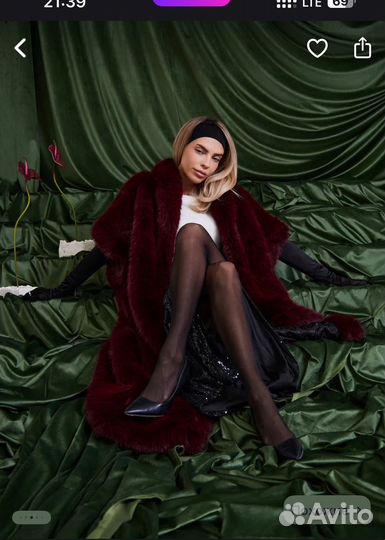 Эко шуба без рукавов