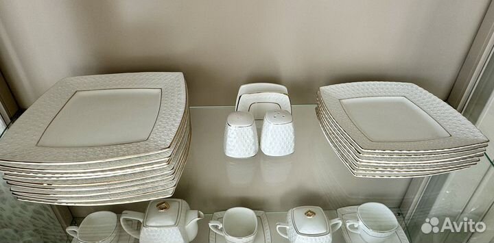 Посуда Снежная Королева Коралл