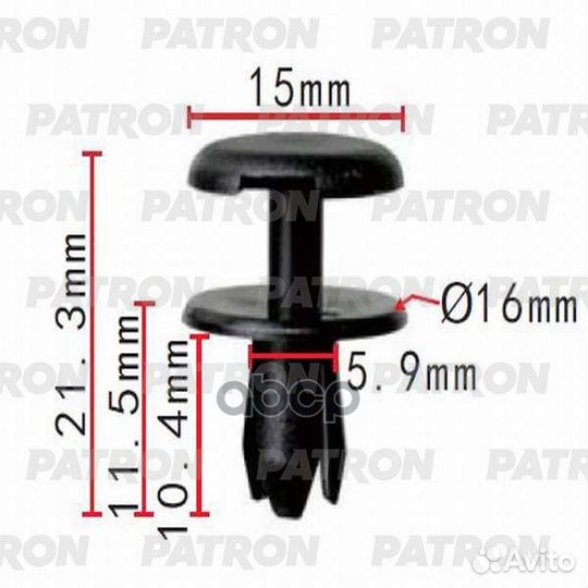Клипса пластмассовая Chevrolet,Daewoo,GM,Opel п