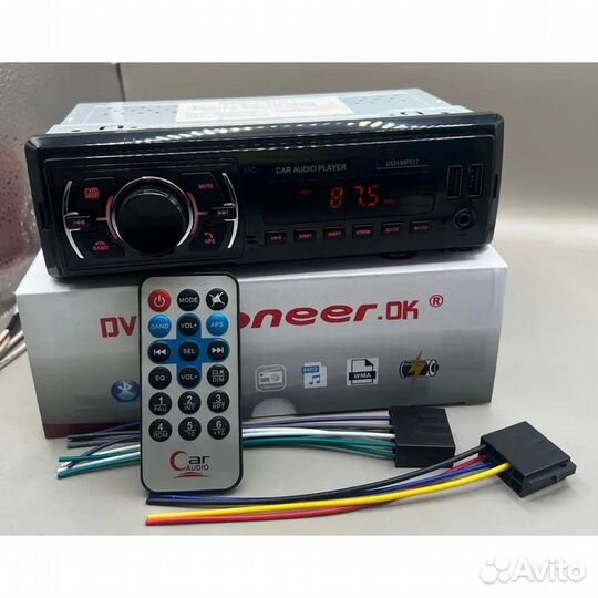 Магнитола 1din DV-P1oneer DEH-MP517 Bluetooth