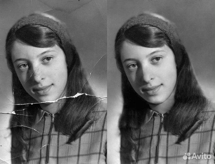 Ретушь старых фотографий