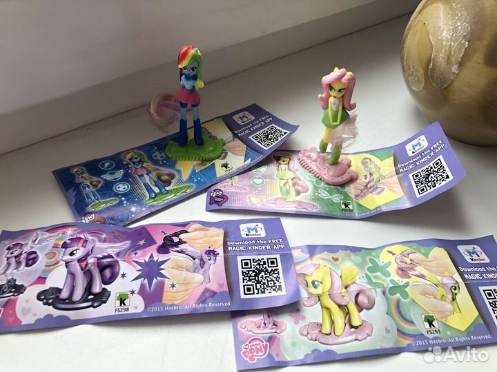 Фигурки киндер kinder