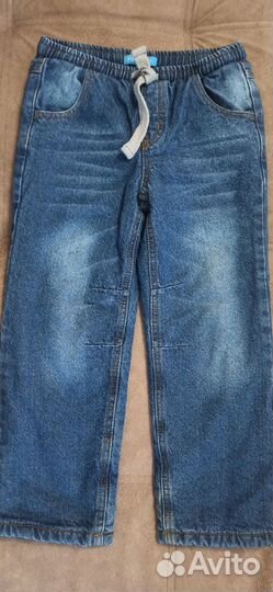 Джинсы утепленные