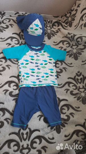 Костюм детский для купания с кепкой Allive