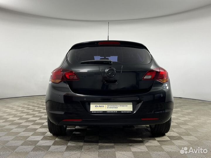 Opel Astra 1.6 AT, 2012, 186 000 км