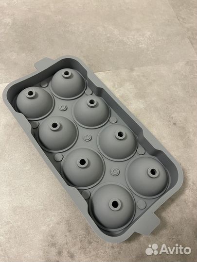 Силиконовая форма для льда шарики