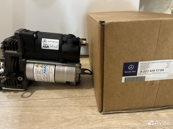 Компрессор пневмоподвески Mercedes