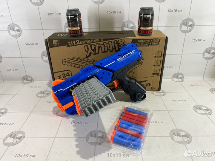 Бластер с мягкими пулями