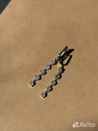 Серьги серебро
