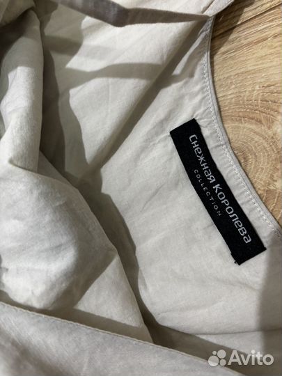 Платье лен снежная королева 46-48