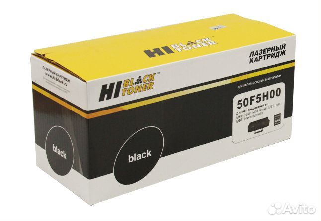 Тонер-картридж Hi-Black (HB-50F5H00) для Lexmark M