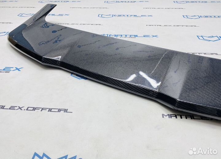 Спойлер на крышу BMW X5 G05 F95, карбон