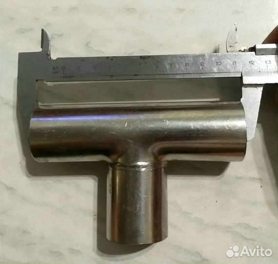 Тройник из нержавейки