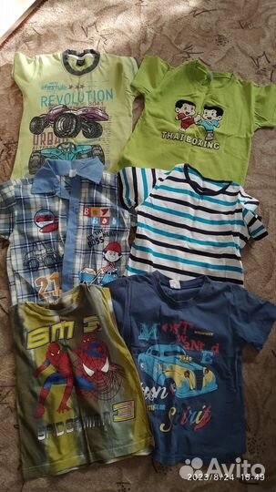 Пакет:обувь и одежда д/мальчика