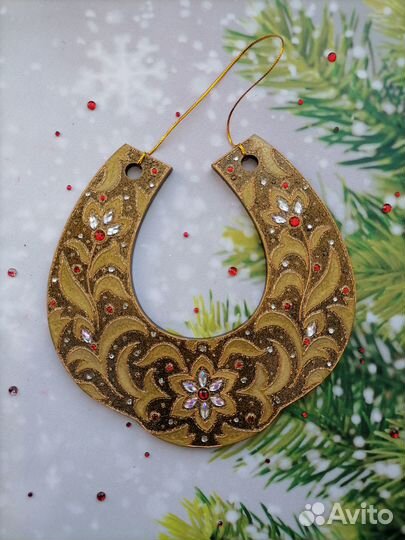 Новогодний декор. Панно-сувенир