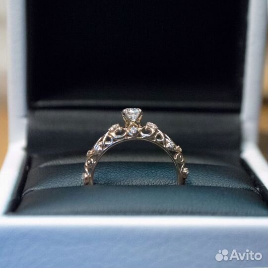 Кольца обручальные ажурные золотые