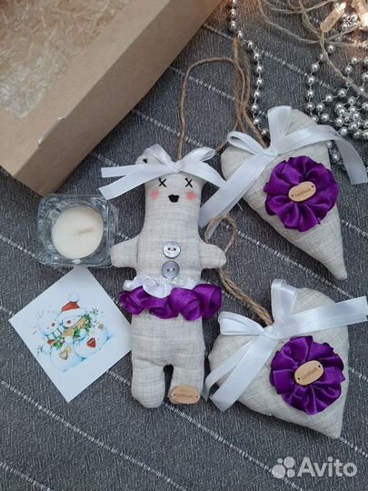 Новогодние игрушки ручной работы