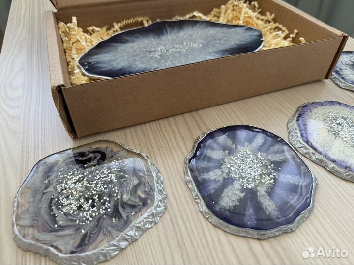 Набор подарочный из эпоксидной смолы