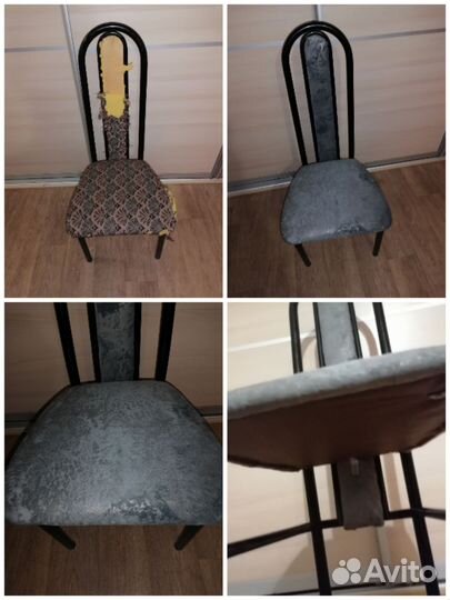 Перетяжка стульев мягкой тканью