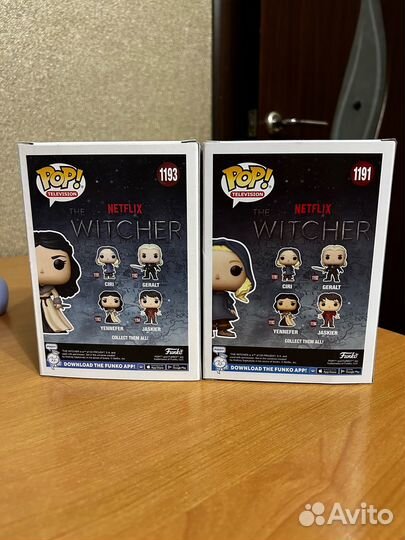 Фигурки funko POP серия THE witcher