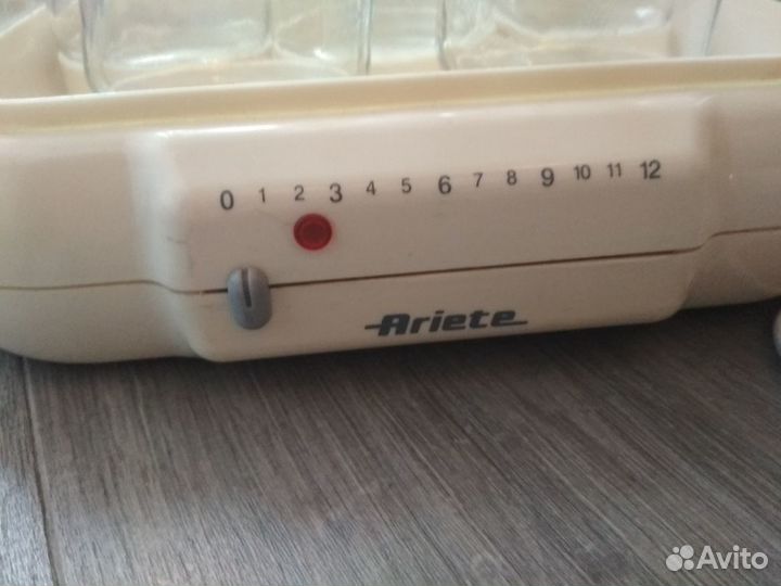 Йогуртница ariete 85/1 yogurella белый