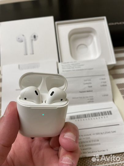 Наушники apple airpods 2