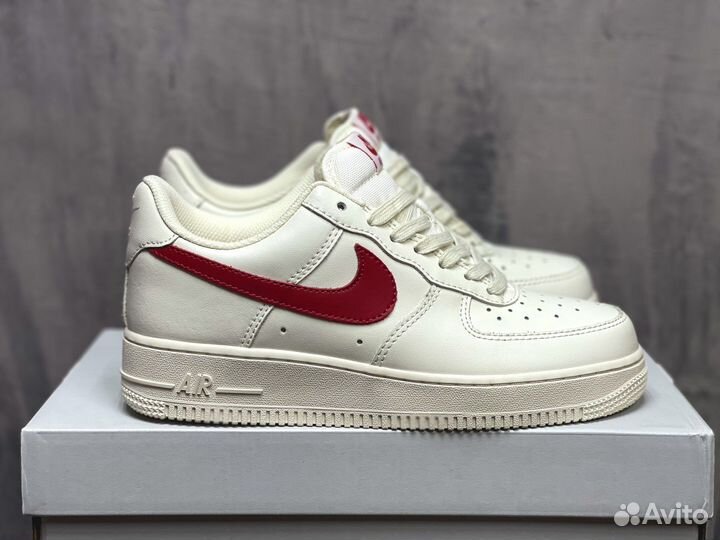 Nike Air Force 1 Low White Gym Red