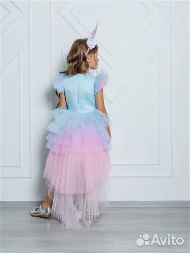 Платье единорожка 128