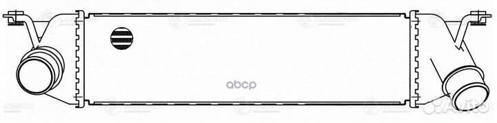 Интеркулер hyundai H-1/Starex 2.5TD 12