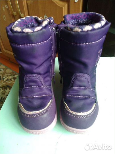 Зимние сапоги детские 25 размер