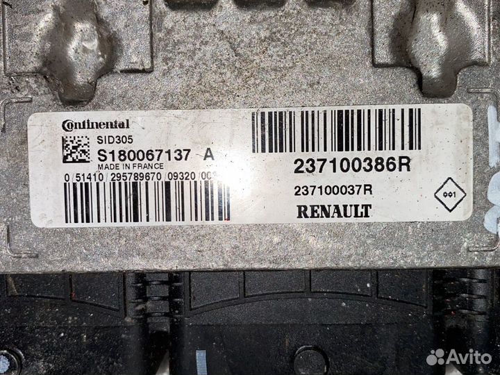 Эбу S180067137A Renault Scennic lll Megane lll 1.5