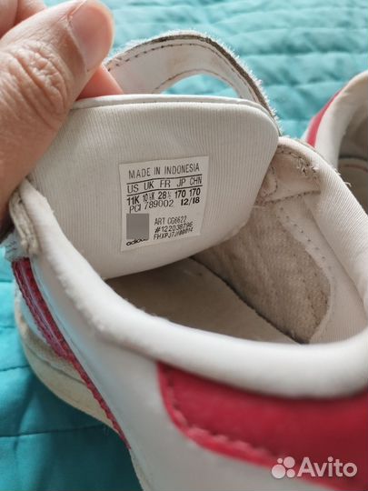 Кроссовки Adidas Superstar и CF Racer TR K