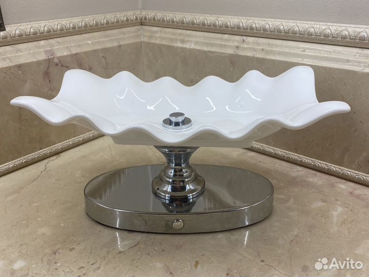 Ваза для фруктов на ножке Англия