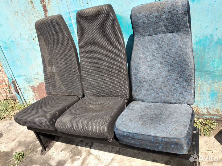 Ряд сидений (3шт ) на Фольксваген Транспортер Т5