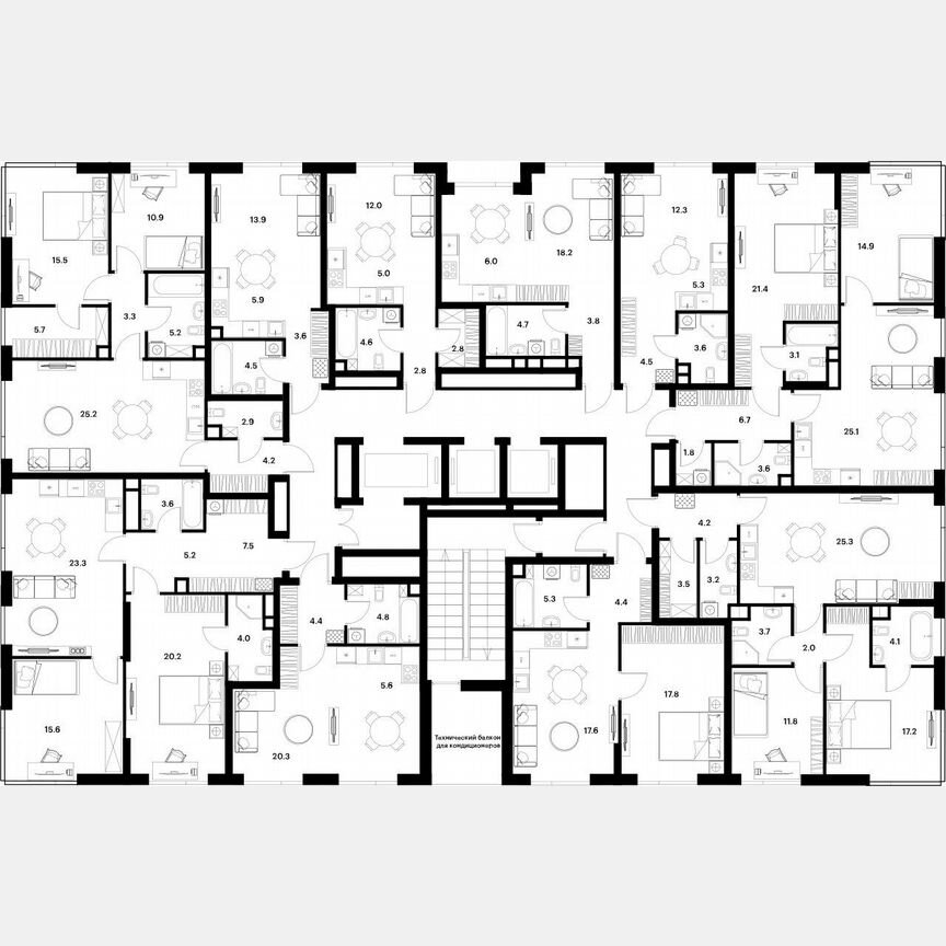 1-к. квартира, 40,5 м², 2/30 эт.
