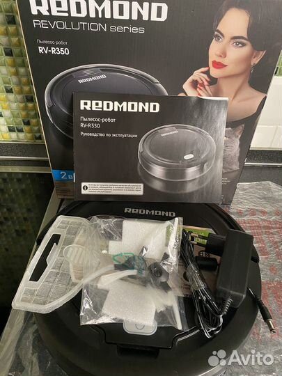 Робот пылесос redmond RV-R 350