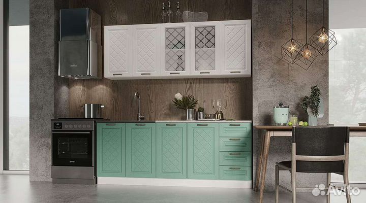 Кухня 2м мдф в наличии. Замер бесплатно*