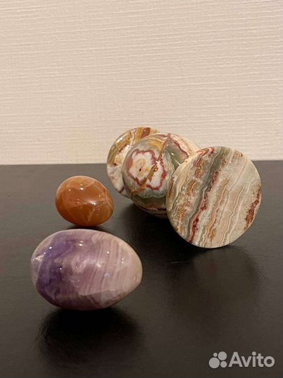 Ваза оникс / каменные яйца