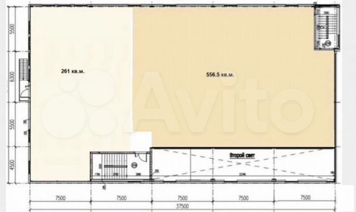 Торговое помещение. 1500 м². Собственник