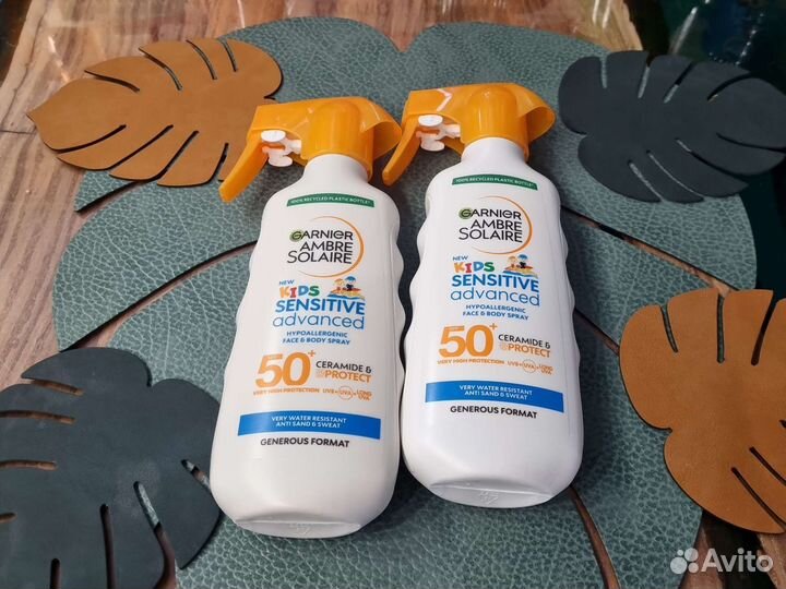 Garnier Ambre solaire 50+ Kids из Финляндии