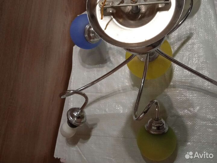 Люстра потолочная бу