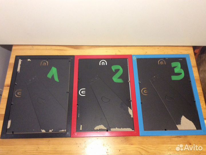 Рамки 6 шт под фотографии, картины, дипломы и т.д