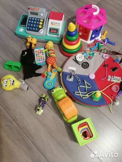 Развивающие игрушки+книжки